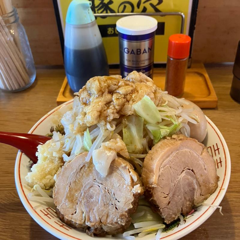 小ラーメン味玉(ぶたの穴)