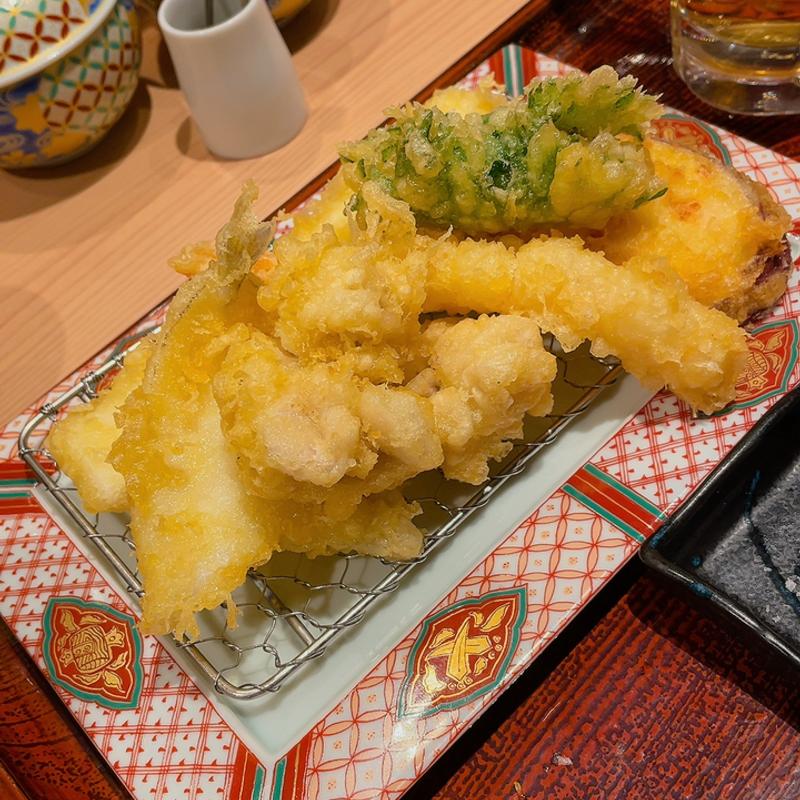 七種盛り合わせ(博多天ぷら やまや COCO SUSUKINO店)