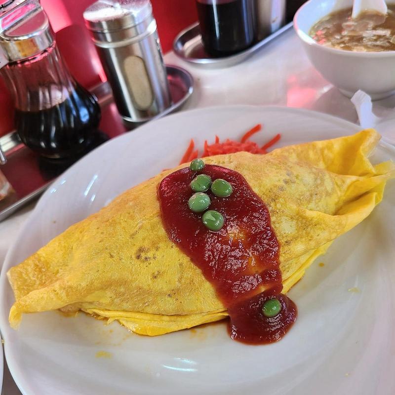 オムライス(太陽)