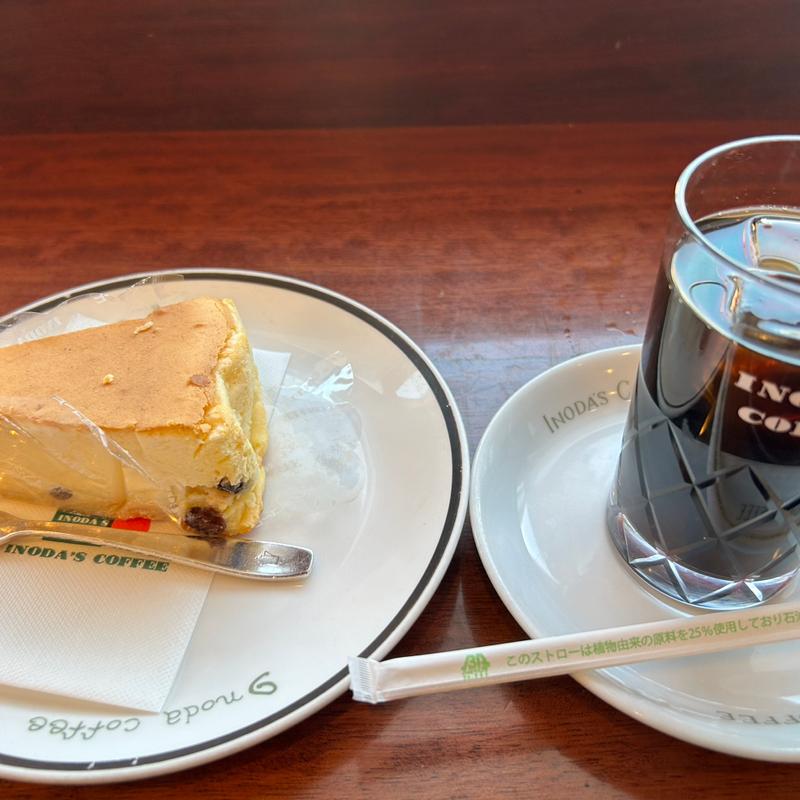 ケーキセット(イノダコーヒ 東京大丸支店 )