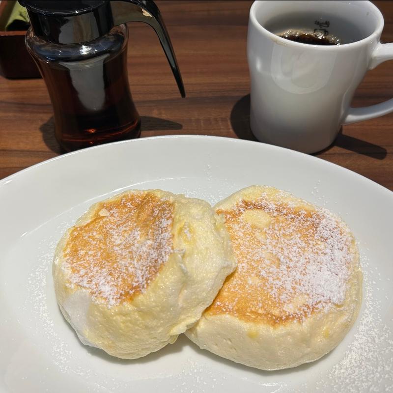 ふわっとろパンケーキ(むさしの森珈琲 国立富士見台店)