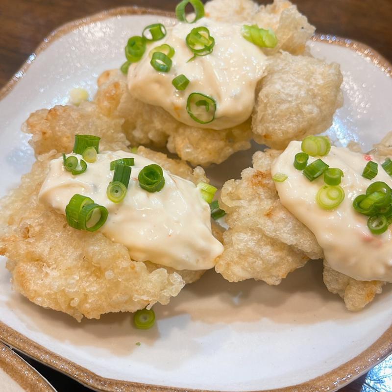 塩麹かしわ天タルタルソースかけ(香蔵 )