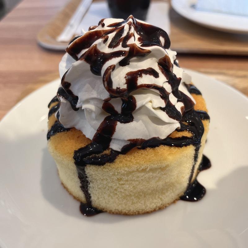 スフレパンケーキ(Yokohama Maita KEY’S CAFÉ（キーズカフェ 横浜蒔田店）)