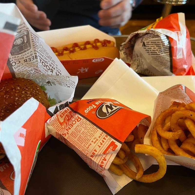 モーニングセット(A&W 那覇空港店)