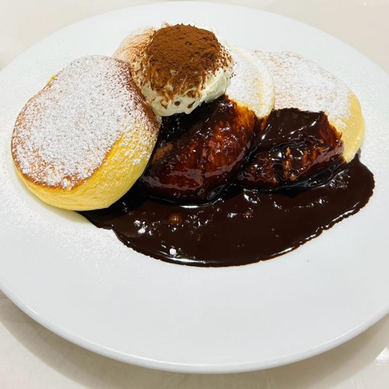 ティラミスパンケーキ(幸せのパンケーキ 大宮店)