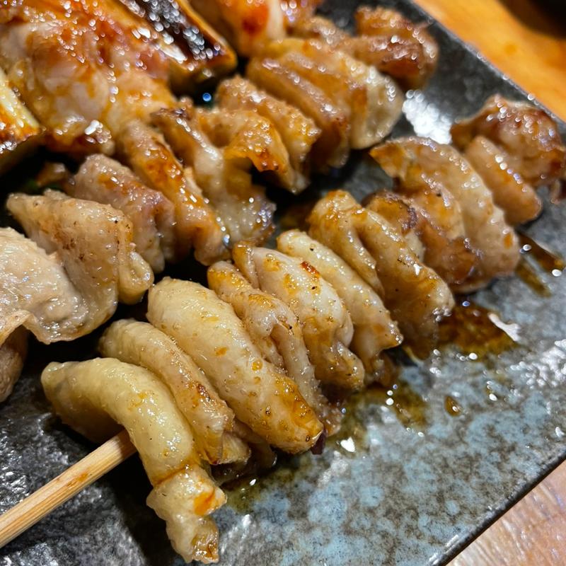 鳥皮(居酒屋 まつば)