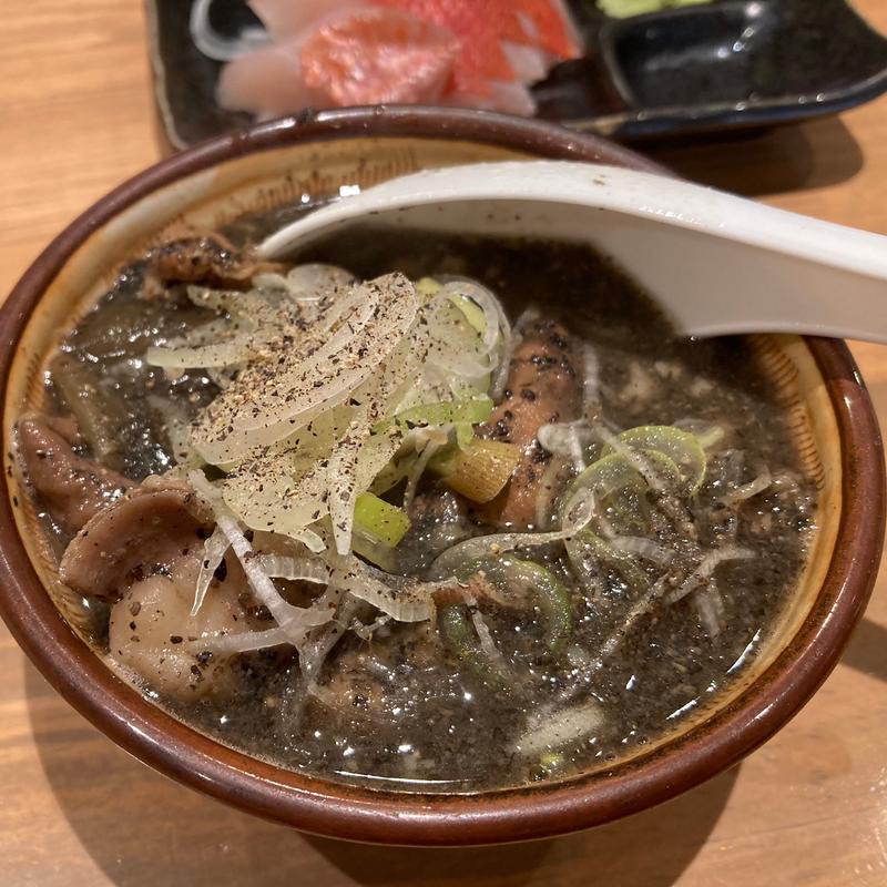 黒もつ煮込(アカマル屋 新小岩店)