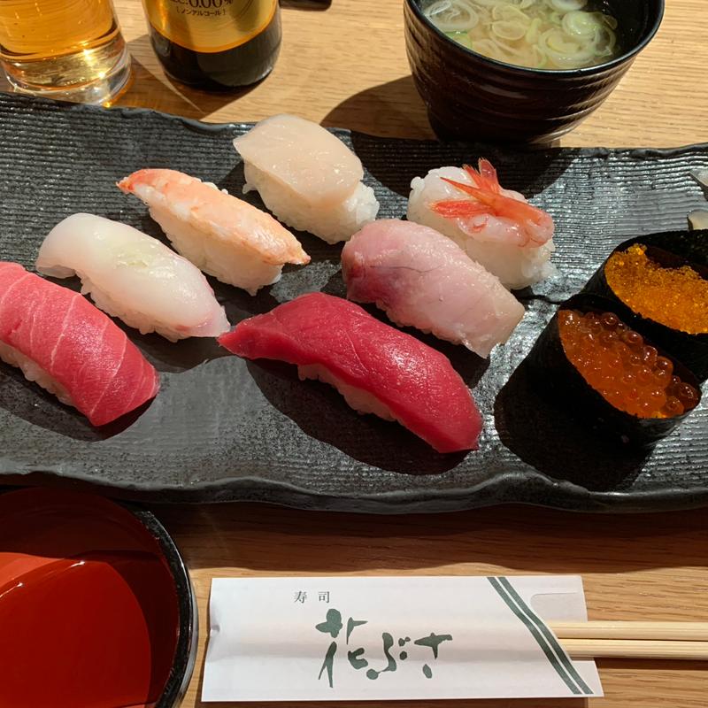 樽前(北国の寿司 花ぶさ)