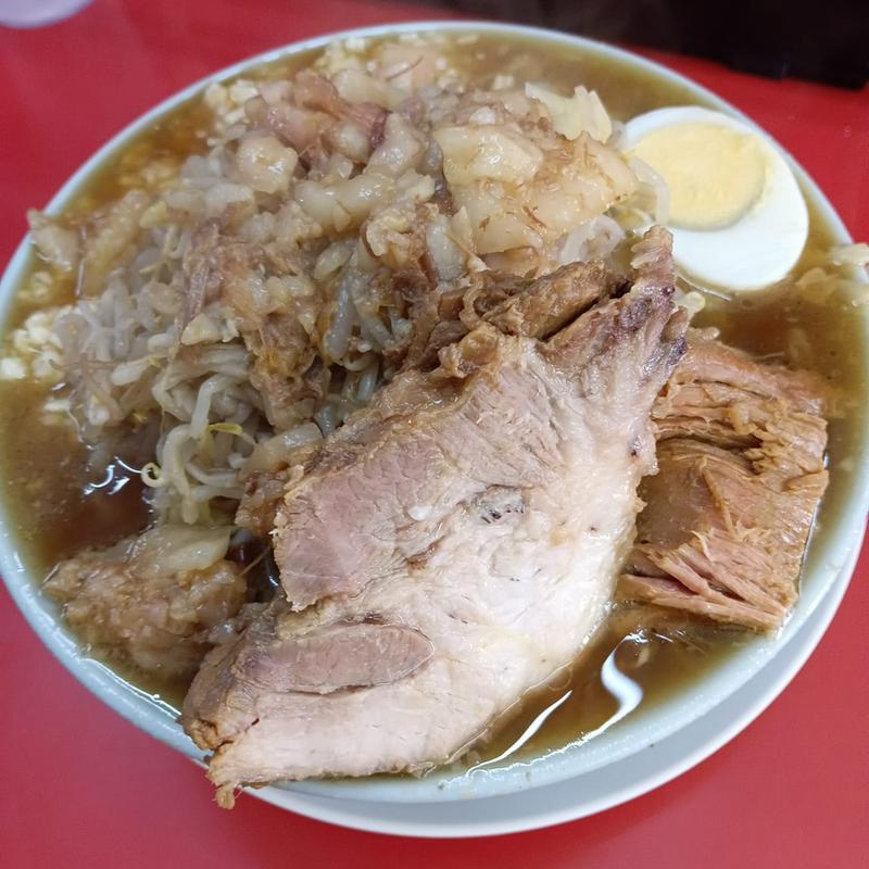 ラーメン少なめ ちょいやさい ちょいあぶら ニンニク多め(ラーメン　富士丸　東浦和店)
