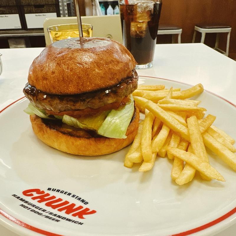 テリヤキバーガー(CHUNK BURGER STAND)