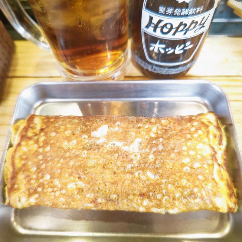 ネギしらすたまご焼き(大衆酒場 ぶる)