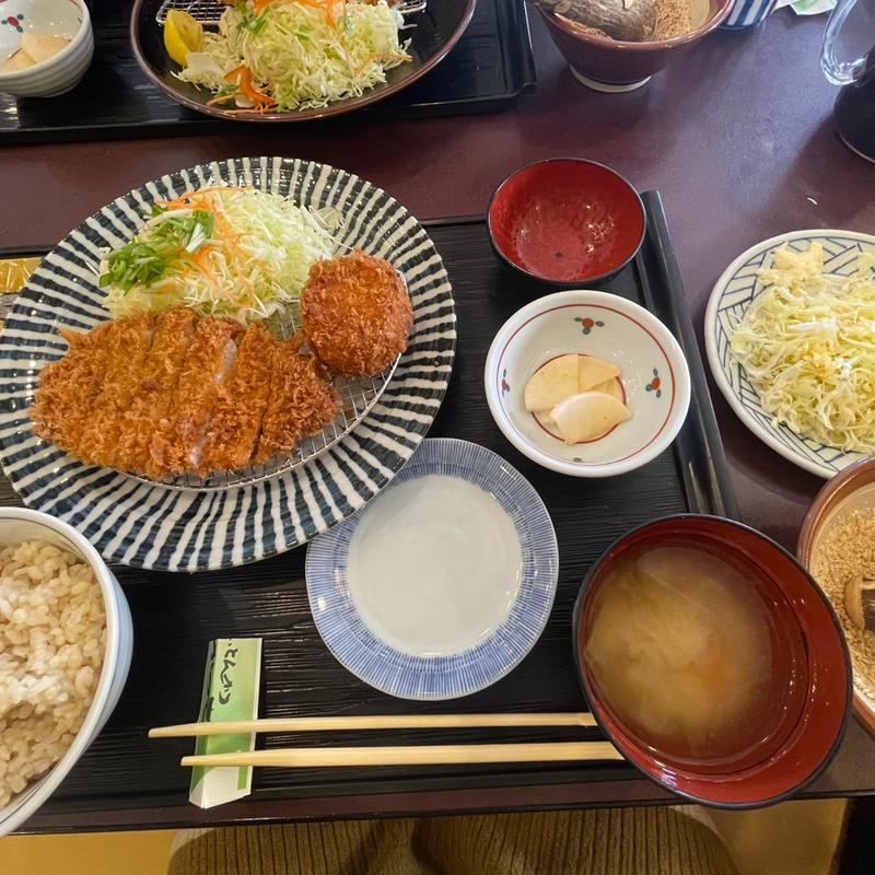 お楽しみランチ(かつ壱 大釜店 )