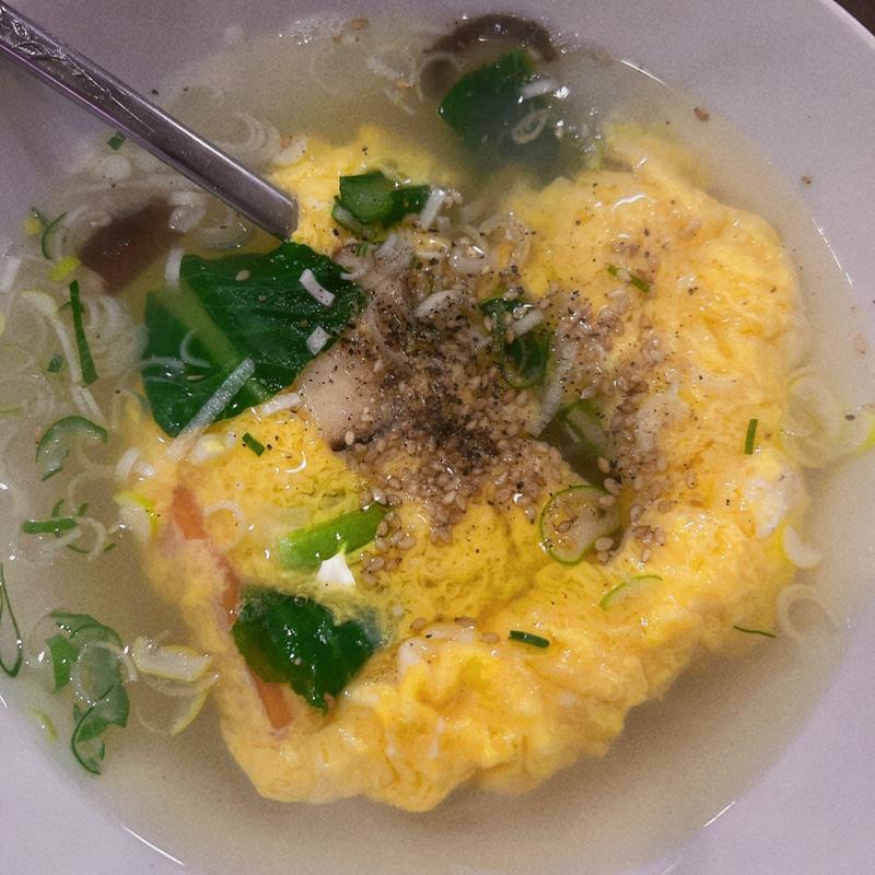 卵スープ(焼肉 松の屋)