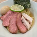 特製昆布水💦つけ麺塩🧂+チャーシュー🐷(麺処 にし尾)