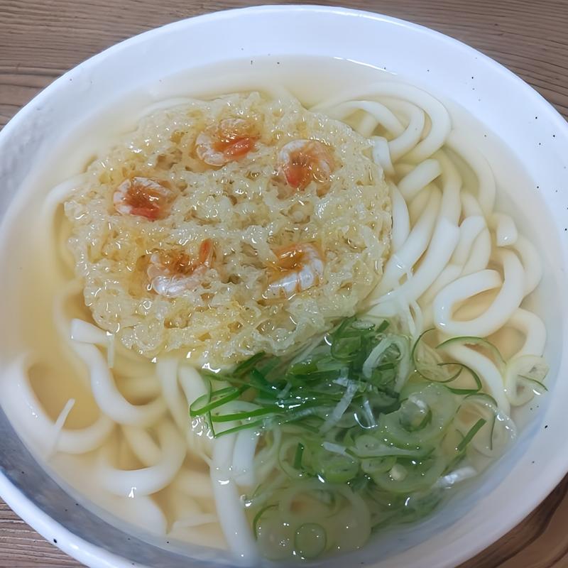 海老天うどん(弥太郎うどん)