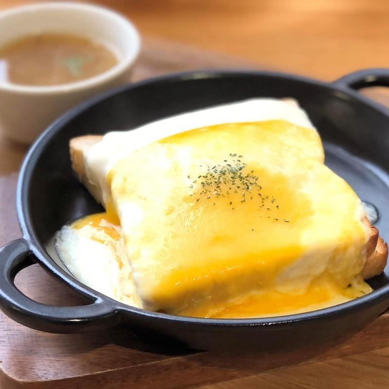 クロックムッシュ(Sandwich&Cafe INVIGO)