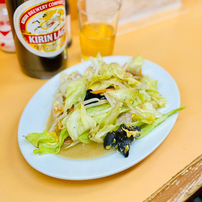 卵野菜炒め(中華一番)