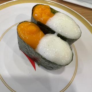 卵黄とろろ軍艦(かっぱ寿司 三木店)