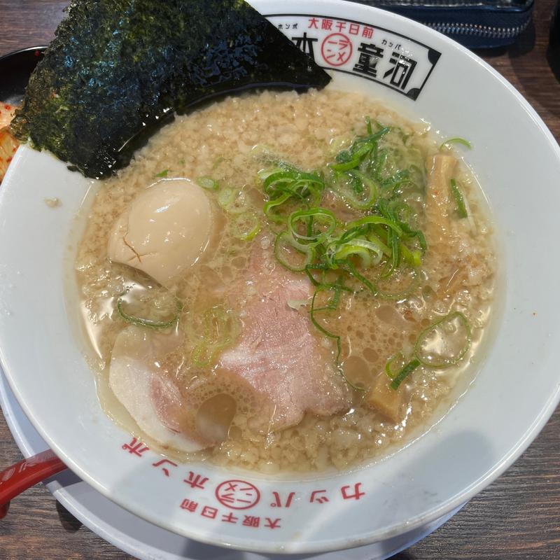河童ラーメン（濃いめ）(河童ラーメン本舗 八尾店)
