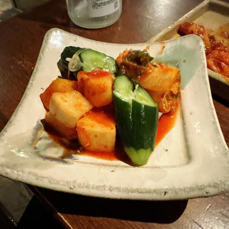 キムチ盛合せ(虎の穴 恵比寿店)