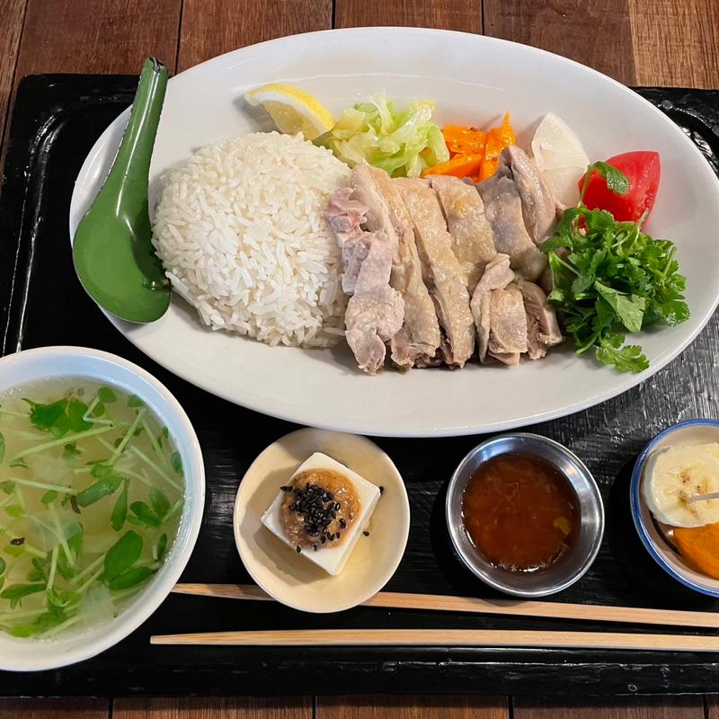 カオマンガイプレート(think食堂 （シンクショクドウ）)