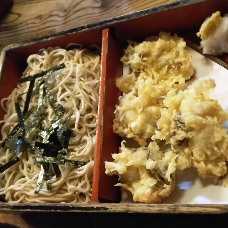 牡蠣天ざる(戸隠 )