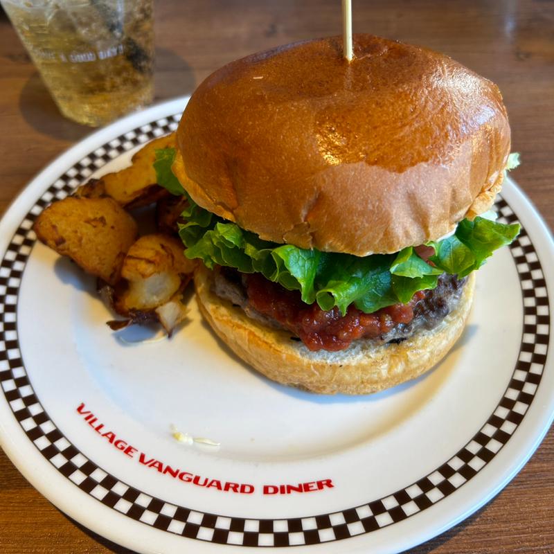 サルサハンバーガー(ヴィレッジヴァンガードダイナー豊洲フォレシア店)