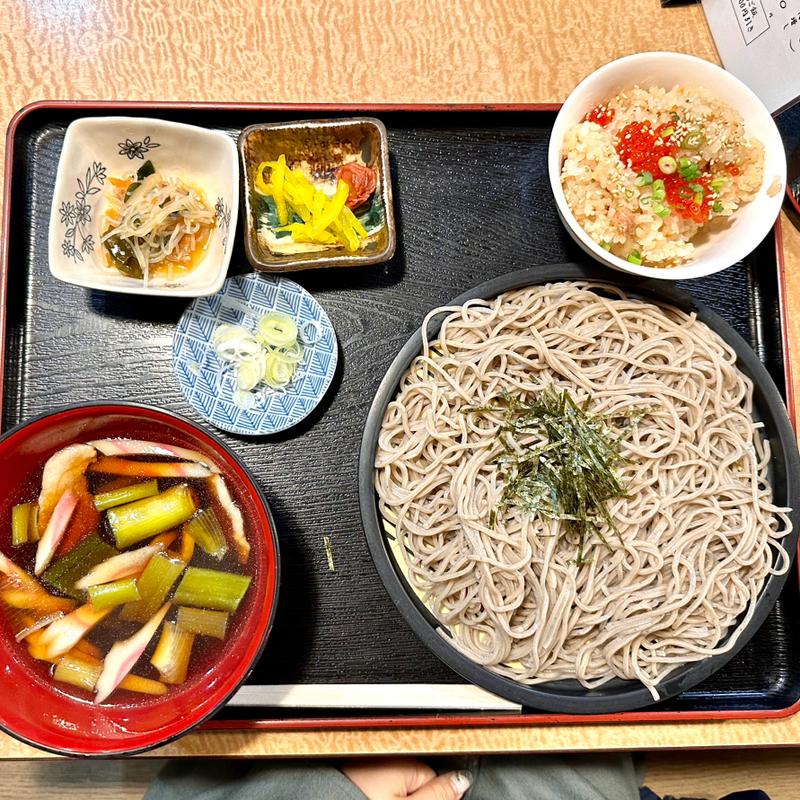 鴨ねぎ蕎麦(赤まんま)