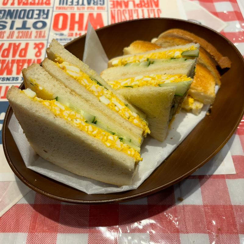 ゆで玉子サンドイッチ(ロックバー・スリープ ウォーク（Rock Bar Sleepwalk）)