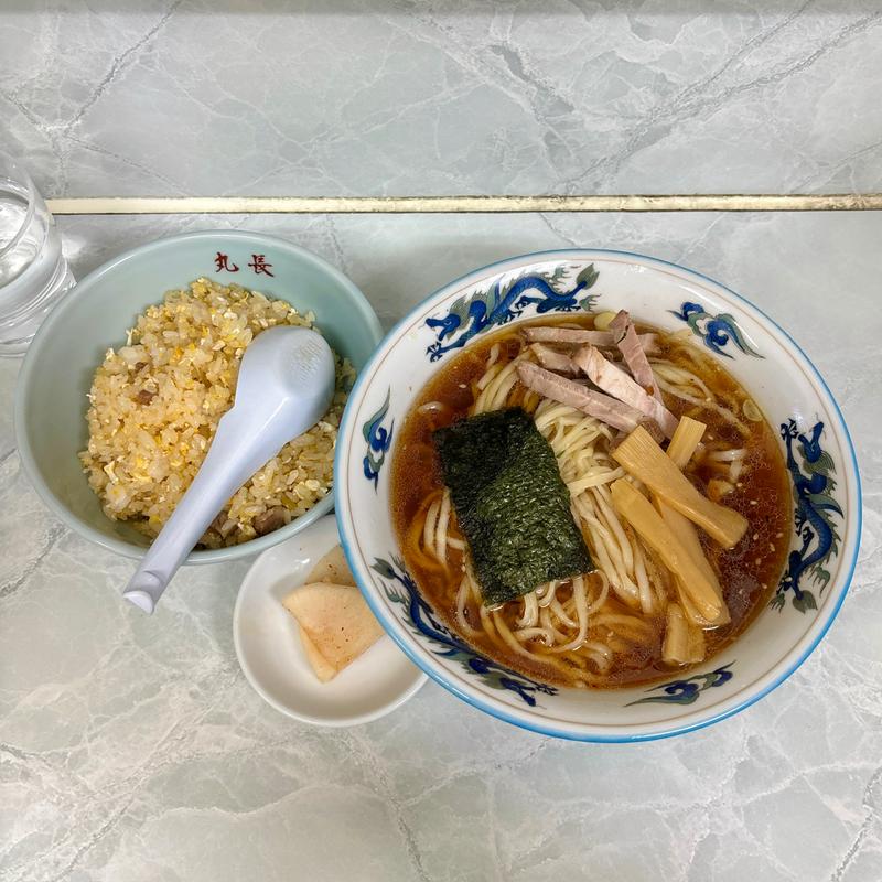 Cセット(つけ麺 丸長)