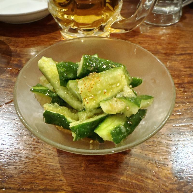 たたきキュウリ(メシ酒場 鈴木ちゃん)