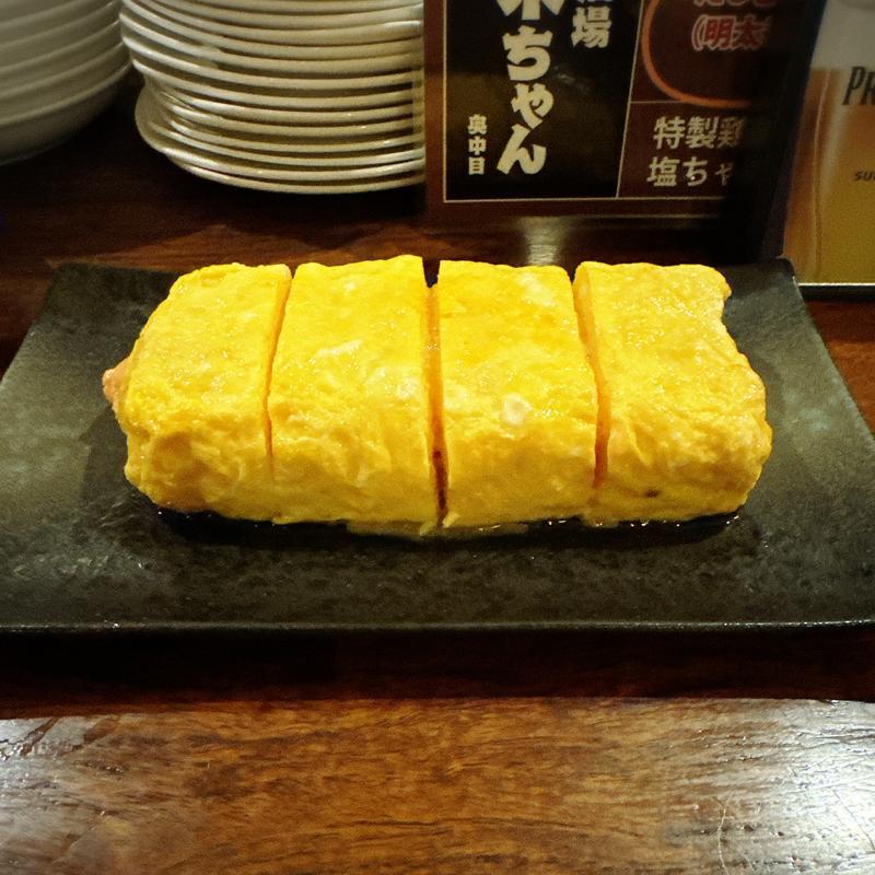 だし巻玉子（明太子・マヨネーズ入り）(メシ酒場 鈴木ちゃん)