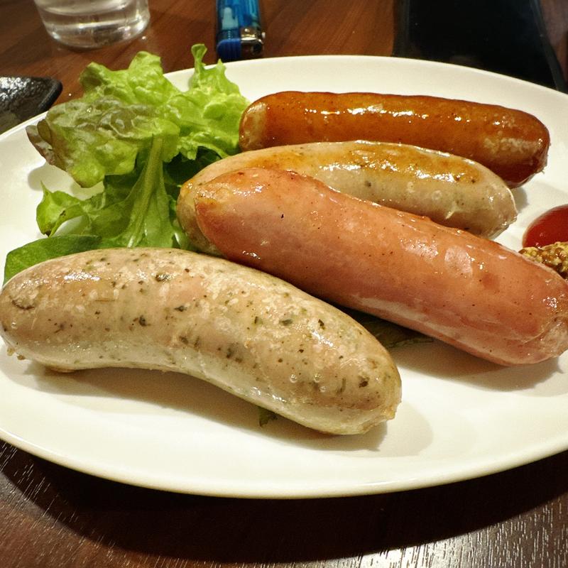 BIGソーセージ 4P(C.T kitchen 亀 中目黒店)