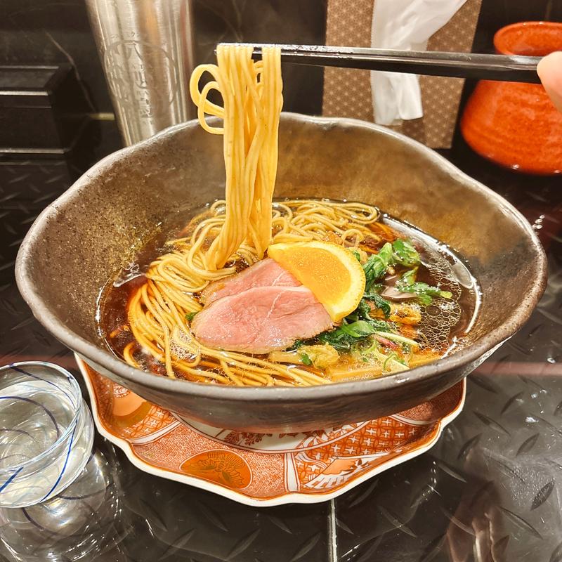 (限定) Arc 鴨の正油ラーメン(トーキョーニューミクスチャーヌードル 八咫烏 CHIKARABO)