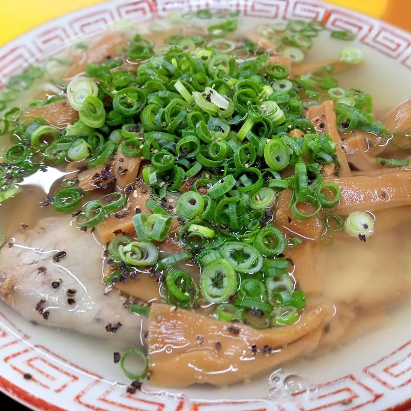 特製塩そば(並1玉) しなちく(麺屋7.5Hz 新橋店 （メンヤナナテンゴヘルツ）)