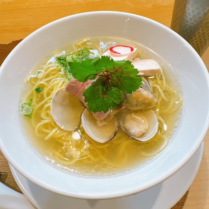 牡蠣と蛤汐soba(銀座 篝(かがり)鎌倉店)