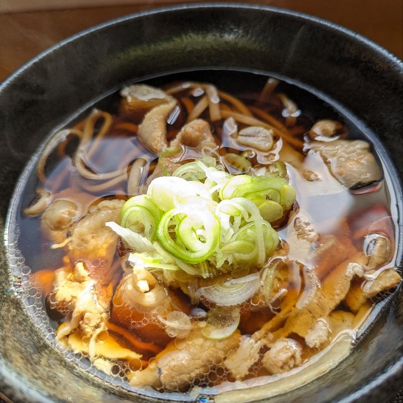 豚そば(道の駅 鳥海ふらっと )