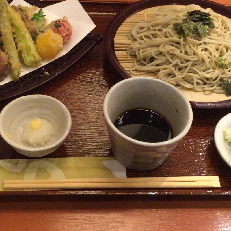 天せいろそば(東家寿楽東急札幌店)