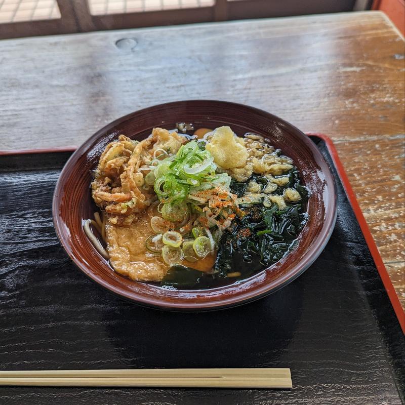 人気三種盛りそば(和麺ささき)