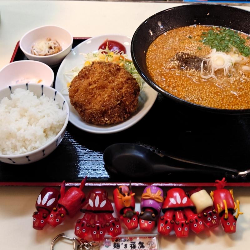 肉味噌ラーメンAセット(日吉丸 )