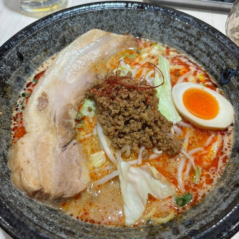 一本角煮味噌坦々麺(とろこく味噌らーめん みそや源兵衛 太田店)