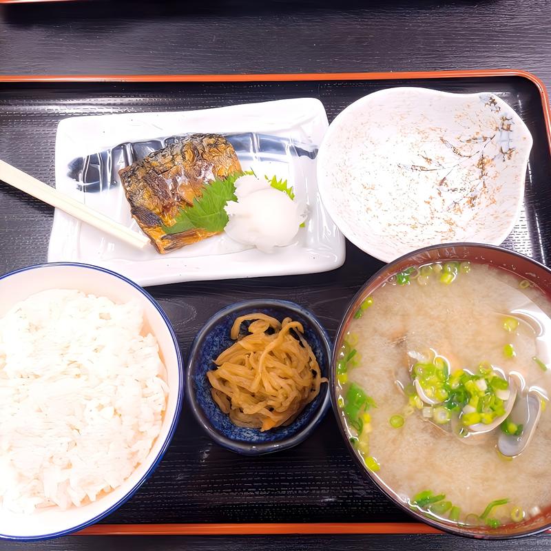 貝汁定食(御食事処 福魚)