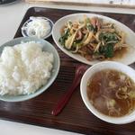 レバニラ炒めで