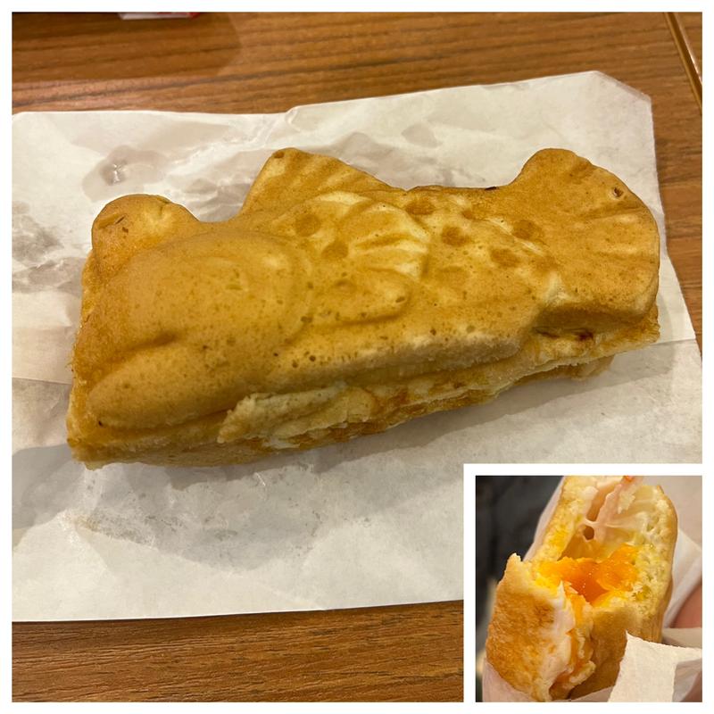 ハムエッグ(むっちゃん万十基山パーキング店(下り))