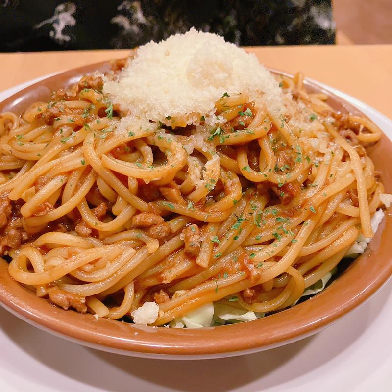 富士山大盛りミートソース(ガスト 武蔵藤沢店 )