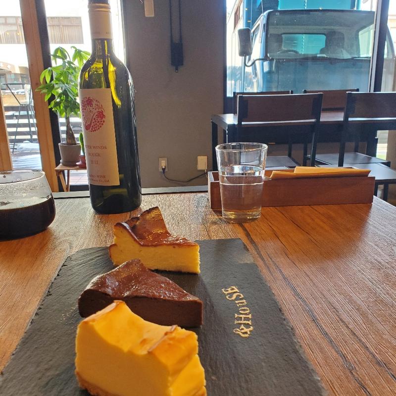 チーズケーキ三種(& HouSE.（アンドハウス）)