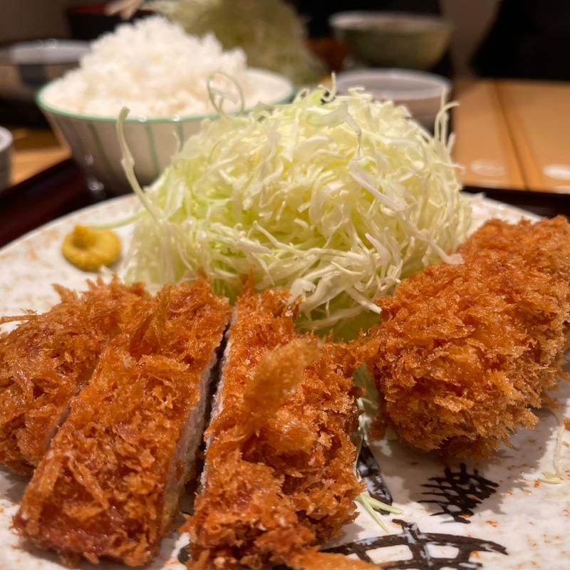 週替わり定食　大盛り(とんかつ 棟田(むねた))