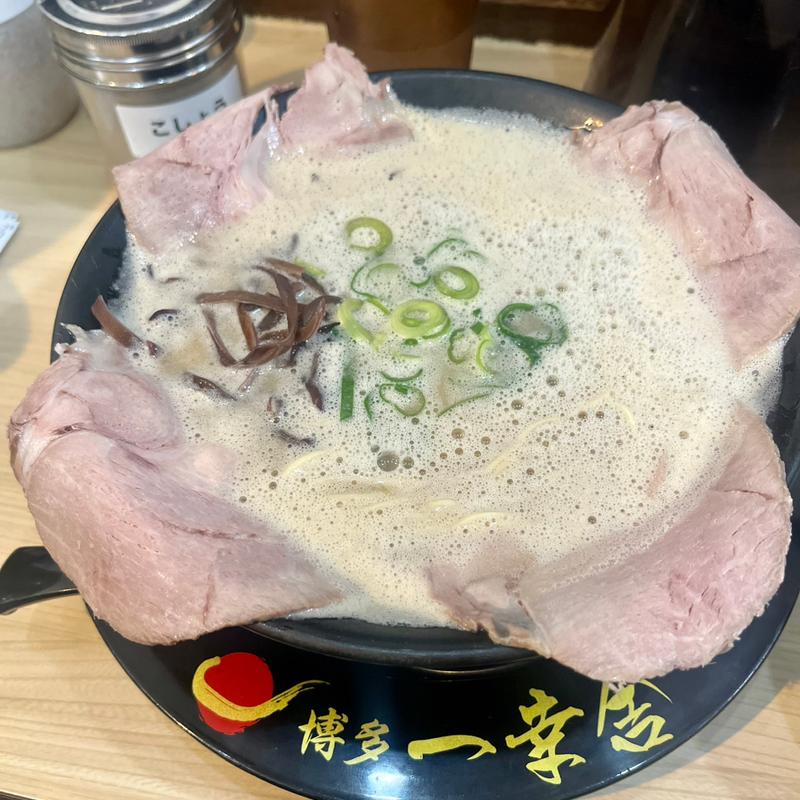 チャーシュー麺(博多 一幸舎 京都拉麺小路店 （いっこうしゃ）)