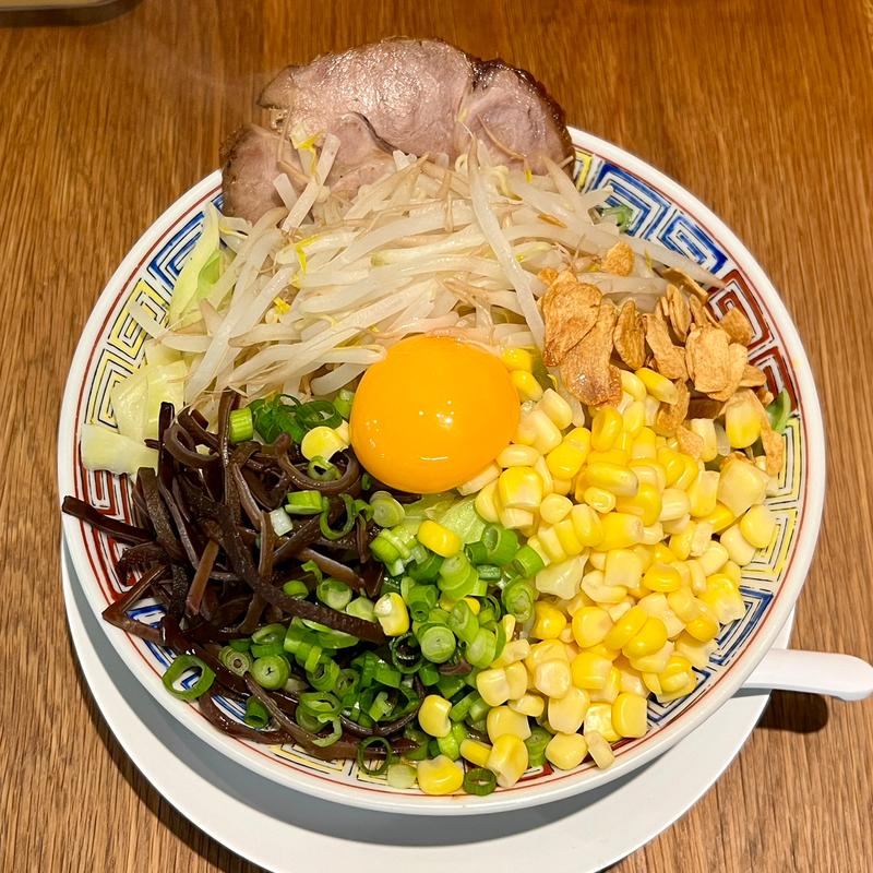 味噌カレーまぜそば(大島ラーメン あづまや 福岡店)
