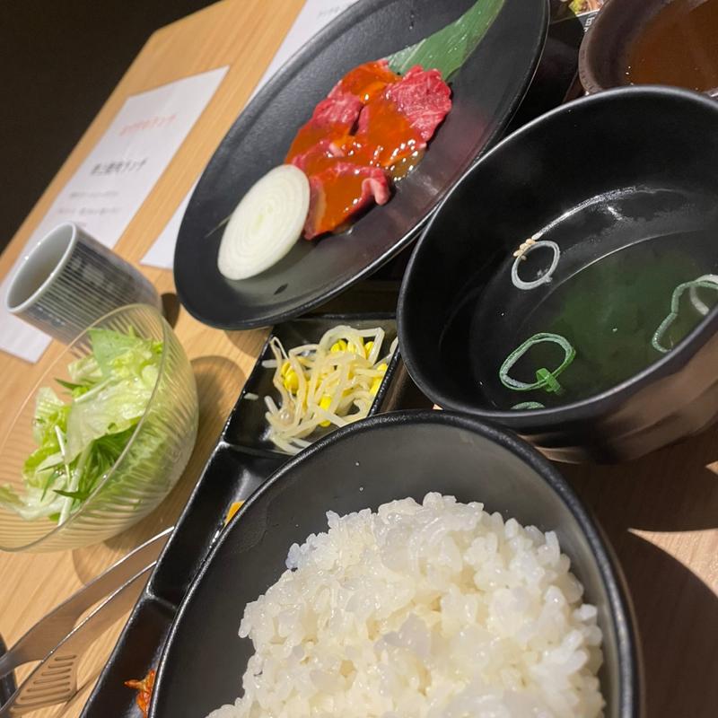 ハラミランチ(黒毛和牛 牛の膳 本町)